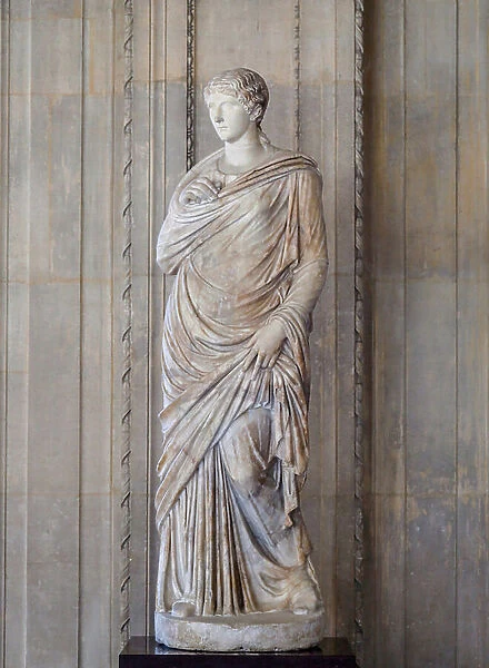 Antonia Minor as a priestess of Ceres, 1st century (sculpture)