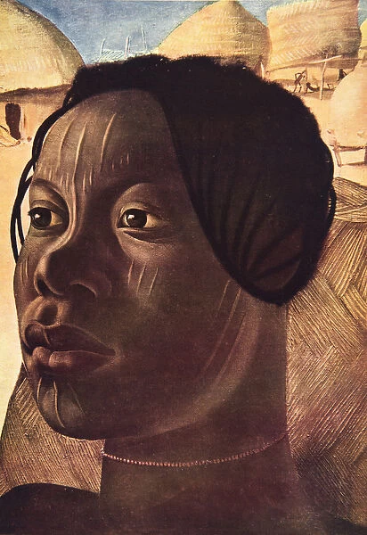 Aoua, femme Banda (Ialinga), from Dessins et Peintures d Afrique