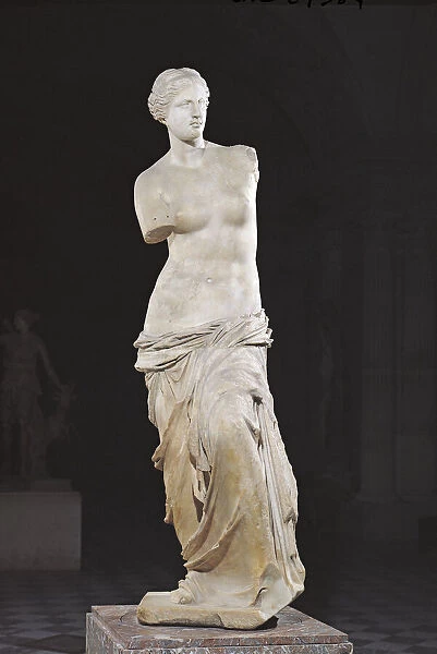 Aphrodite, the Venus de Milo, Hellenistic period, c. 130-100 BC (marble)
