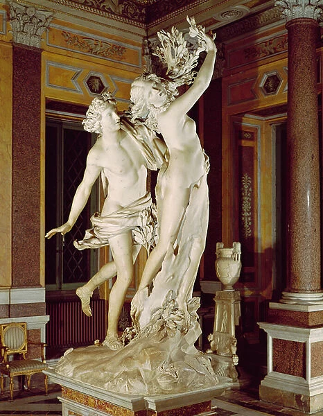 Apollo and Daphne, 1622-25 (marble)