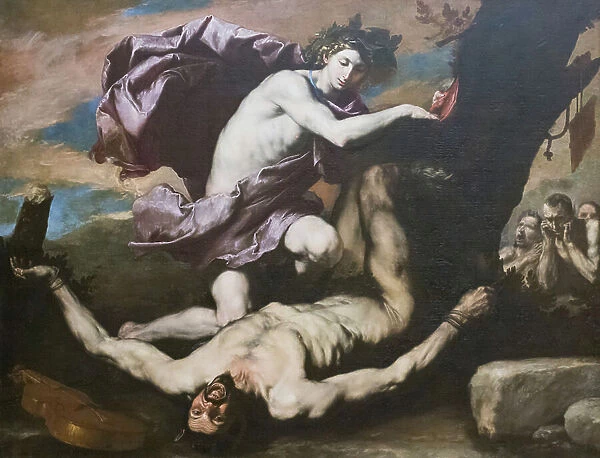 Apollo and Marsyas, 1637, Jusepe de Ribera (oil on canvas)