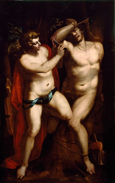 Apollo and Marsyas, 16th century (painting)