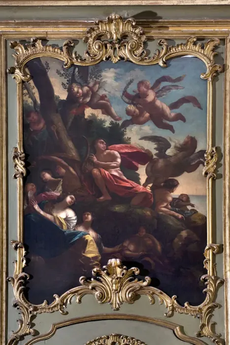 Framed Print : Apollo, Pegasus, and the Muses