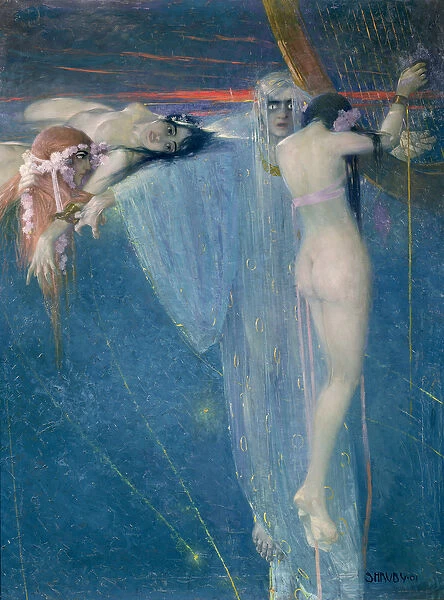 Apotheosis, 1901 (oil on canvas)