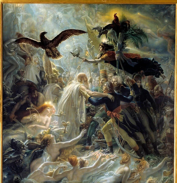 Apotheosis of the French heros who died for the homeland during the Liberte War