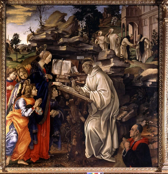 Apparition of the Virgin to Saint Bernard of Clairvaux (San Bernardo di Chiaravalle