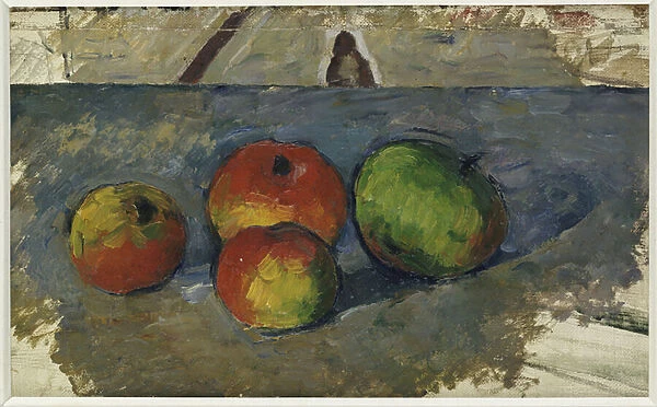 Four Apples, c. 1879-82 (oil on canvas)