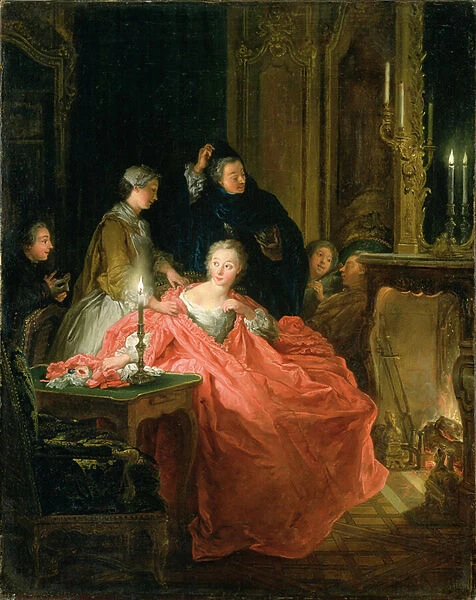 Apres le Bal, 1735 (oil on canvas)