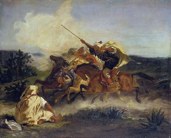 Arabian fantasy, 1833 (oil on canvas)