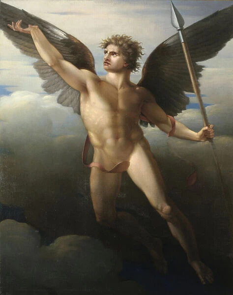Archangel Gabriel (oil on canvas)
