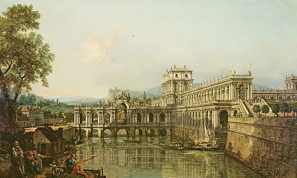 Architectural Capriccio, c. 1765 (oil on canvas)