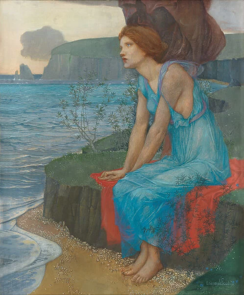 Ariadne on the Isle of Naxos (tempera on canvas)