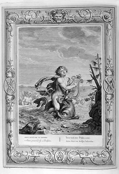Arion on the Dolphin (engraving)