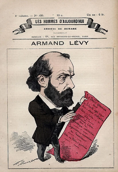 Armand Levy ( 1827 - 1891) French lawyer and journalist