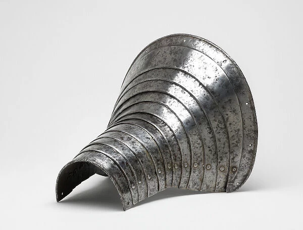 Armour. Leg-defence for the right foreleg of a horse, 1550 (steel)