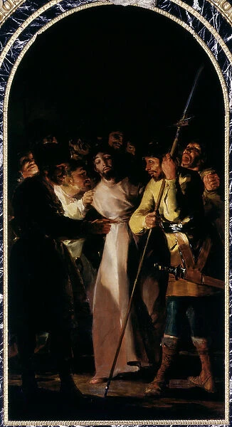 The Arrest of Christ, 1798 (oil on panel)