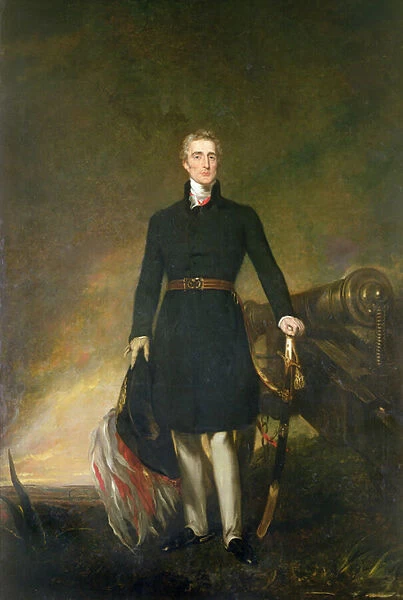 Arthur Wellesley (1769-1852) Duke of Wellington (oil on canvas)
