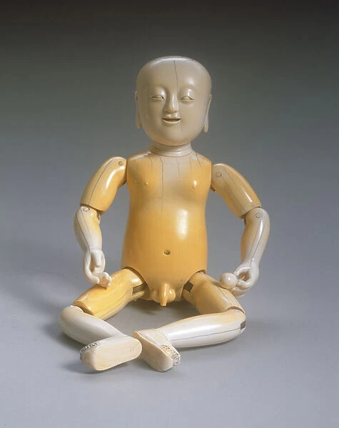 Articulated Figure of a Boy, Kangxi period (1662-1722) (ivory) (see also 272188)
