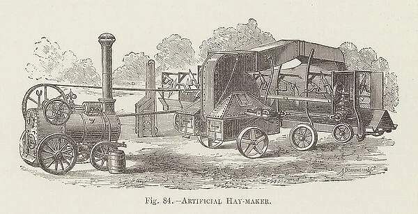 Artificial Hay-maker (engraving)