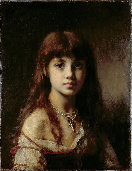 The Artists Daughter, 1884 (see also 65310)