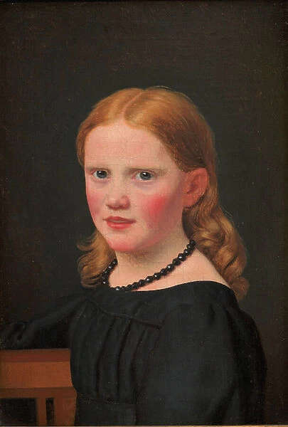 The Artist's Daughter, Emilie, 1827 (oil on canvas)