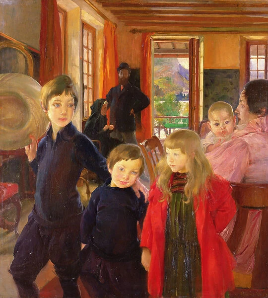 The Artists Family, 1890 (oil on canvas)