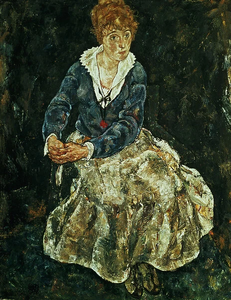 The Artists wife seated, c. 1912