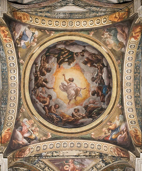 Ascension of Christ, 1520-22 (fresco)