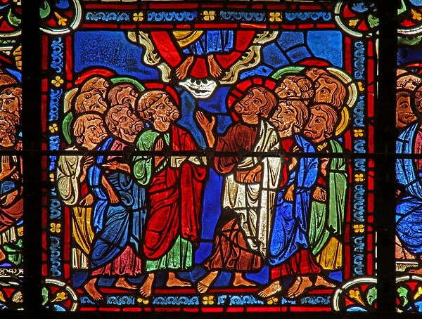 The Ascension (w0) (stained glass)