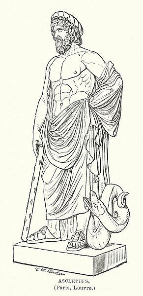 Asclepius (engraving)