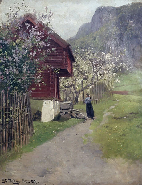 From Asker, 1891 (oil on canvas)