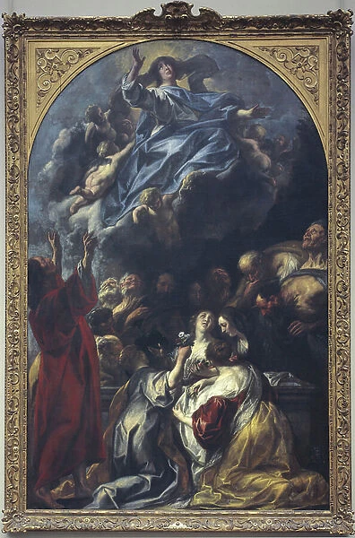 The Assumption of the Virgin, 1650-55 (oil on canvas)