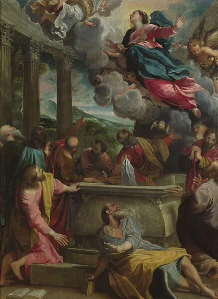 The Assumption of the Virgin, c. 1590 (oil on canvas)