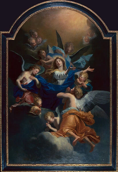 The Assumption of the Virgin (oil on canvas)