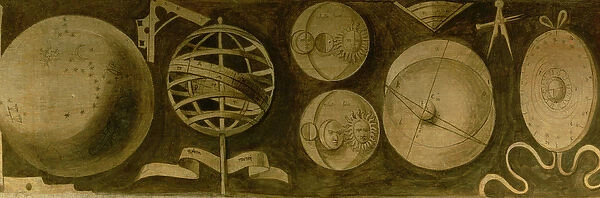 Astrology: Various Instruments and Diagrams (fresco)