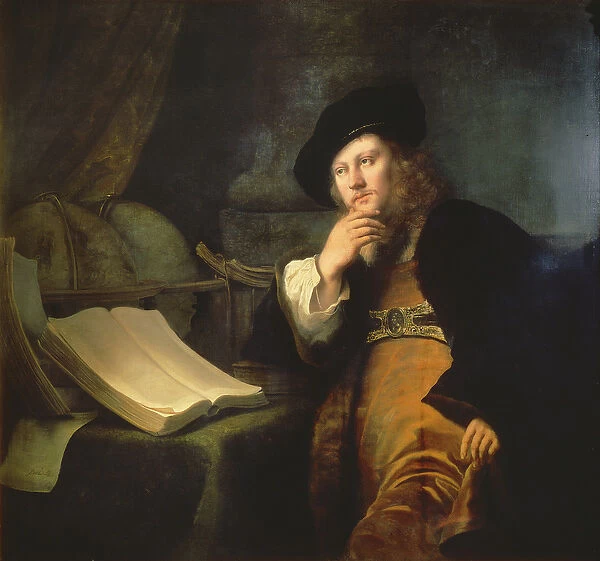 An Astronomer, 1652 (oil on canvas)