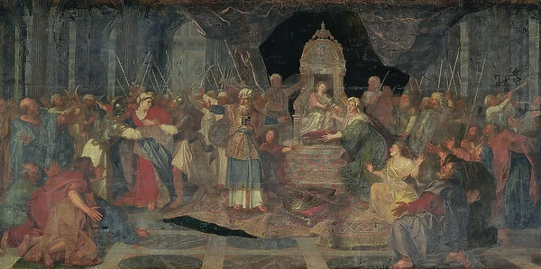 Athaliah chased from the Temple, 1710