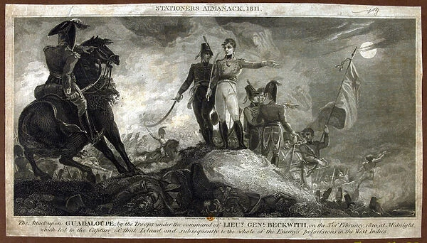 The Attack upon Guadeloupe, by the troops under the command of Lt. Gen