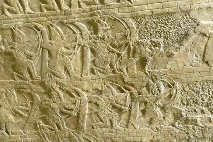 Framed Print : An attack on Lachish