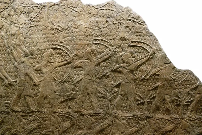 Framed Print : An attack on Lachish