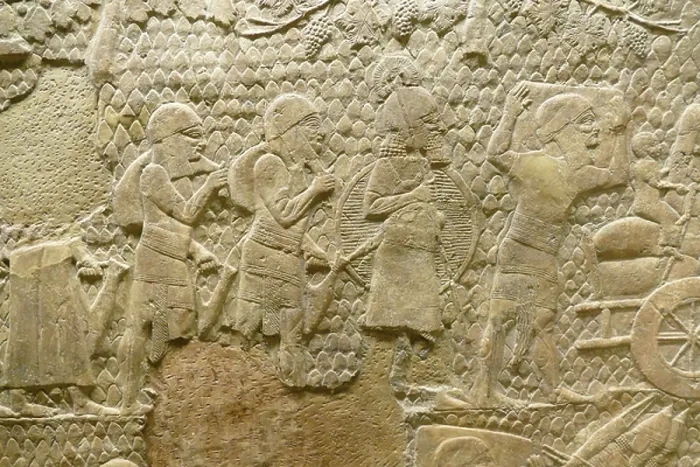 Framed Print : An attack on Lachish