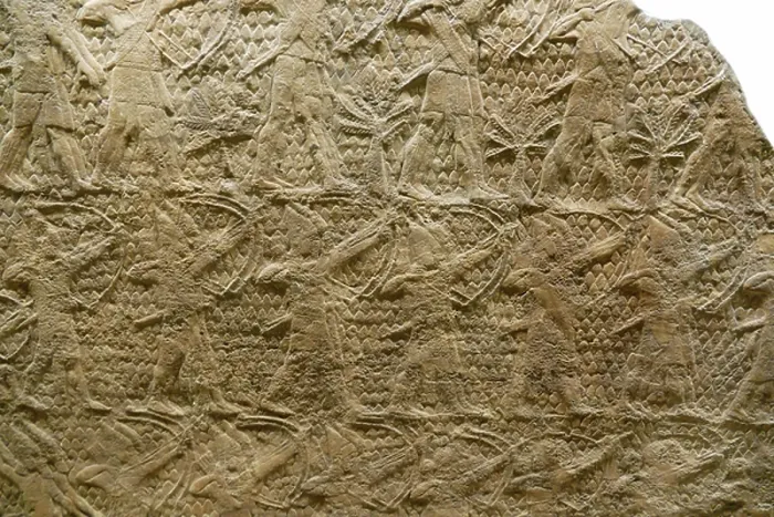 Framed Print : An attack on Lachish