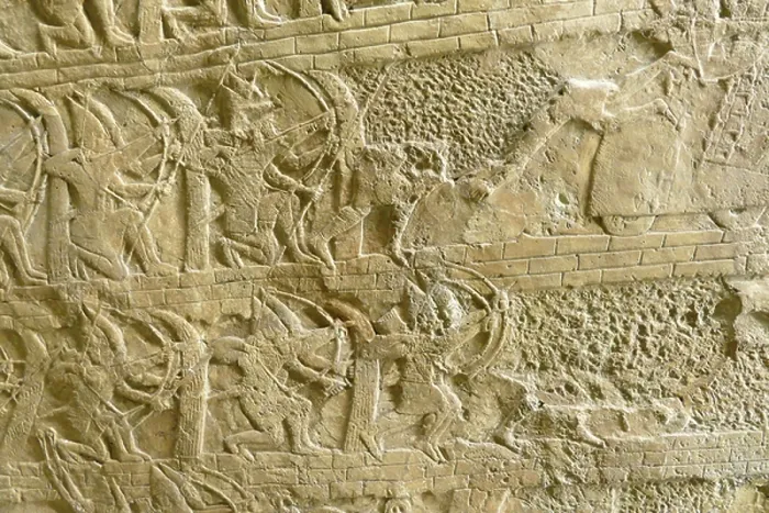 Framed Print : An attack on Lachish