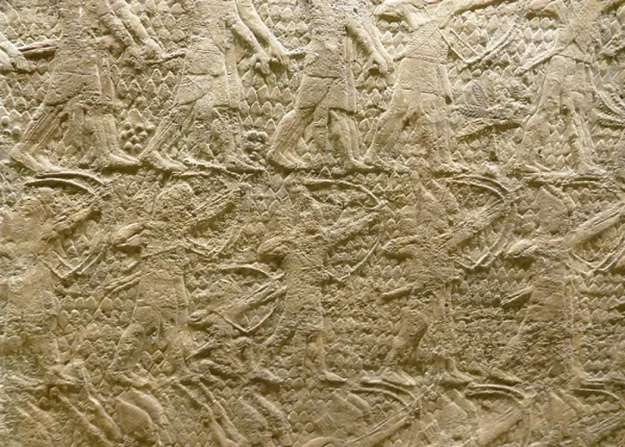 Framed Print : An attack on Lachish