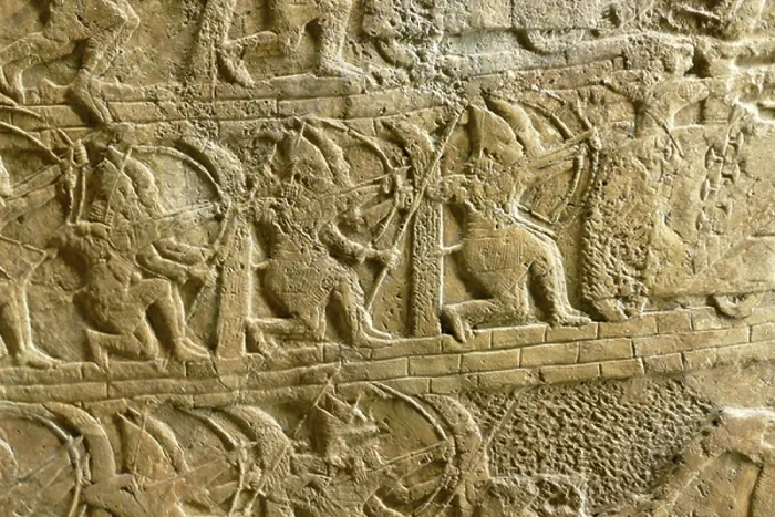 Framed Print : An attack on Lachish