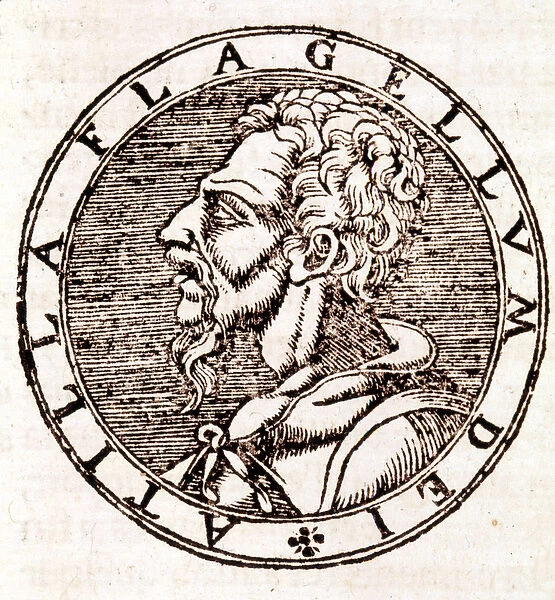 Attila - in 'Cosmographia'by Sebastiano Munster, 1554