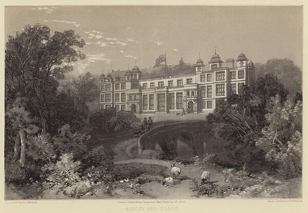 Audley End, Essex (engraving)