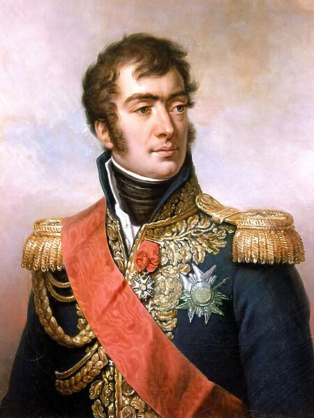Auguste Frederic Louis Viesse de Marmont, 1834 (oil on canvas)