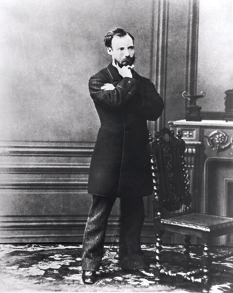 Auguste Renoir (1841-1919) (b  /  w photo)