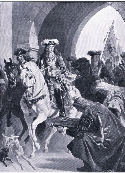 The Austrians entering Belgrade, illustration from Landmarks in European History